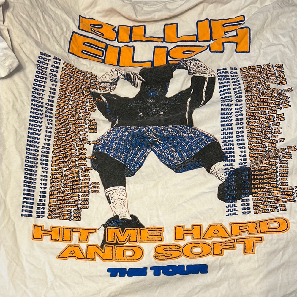 Billie Eilish Graphic Tour T-Shirt